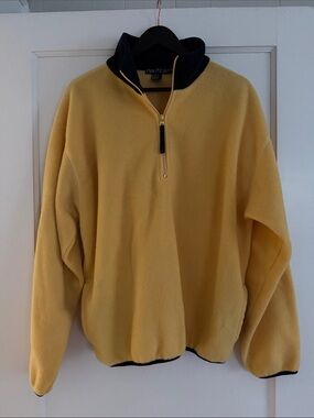 Vintage Nautica Men's Half-Zip Fleece